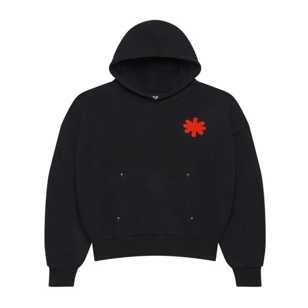 Lost Shadows OG Sun Logo Hoodie Black Red by Lost Shadows - NWAHYPE No.1 for streetwear Hoodies in USA