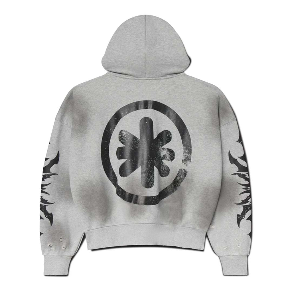 Lost Shdws Complexcon Zip Up Hoodie Dirty Grey by Lost Shadows - NWAHYPE No.1 for streetwear Hoodies in USA
