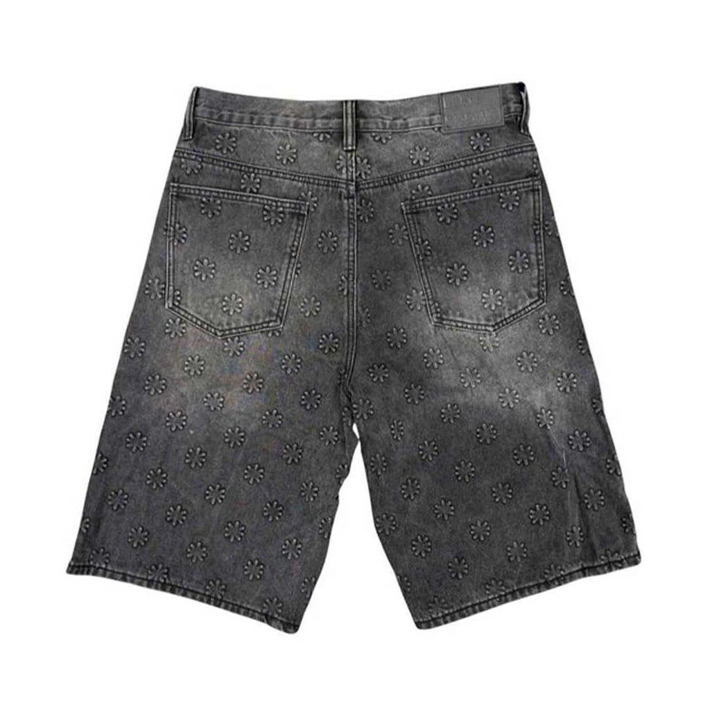 Lost Shdws Embossed Logo Washed Black by Lost Shadows - NWAHYPE No.1 for streetwear Shorts in USA