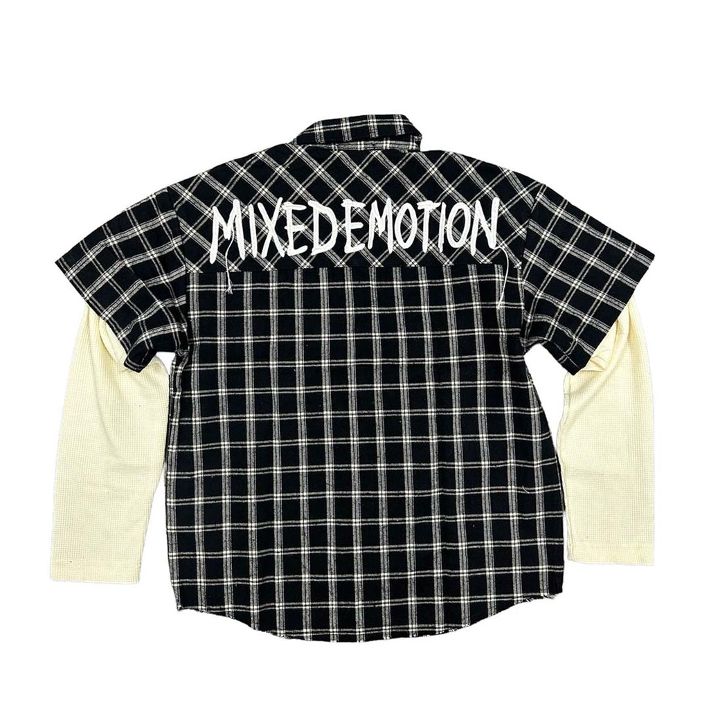 Mixed Emotions Black Dreams Flannel Shirt by Mixed Emotions - NWAHYPE No.1 for streetwear T-Shirts in USA