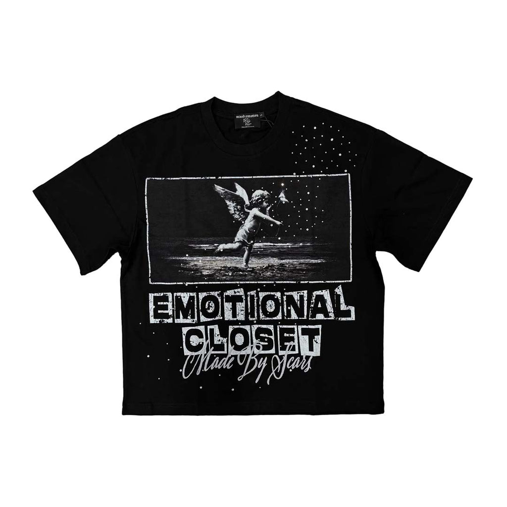 Mixed Emotions Black Scar Tee by Mixed Emotions - NWAHYPE No.1 for streetwear T-Shirts in USA
