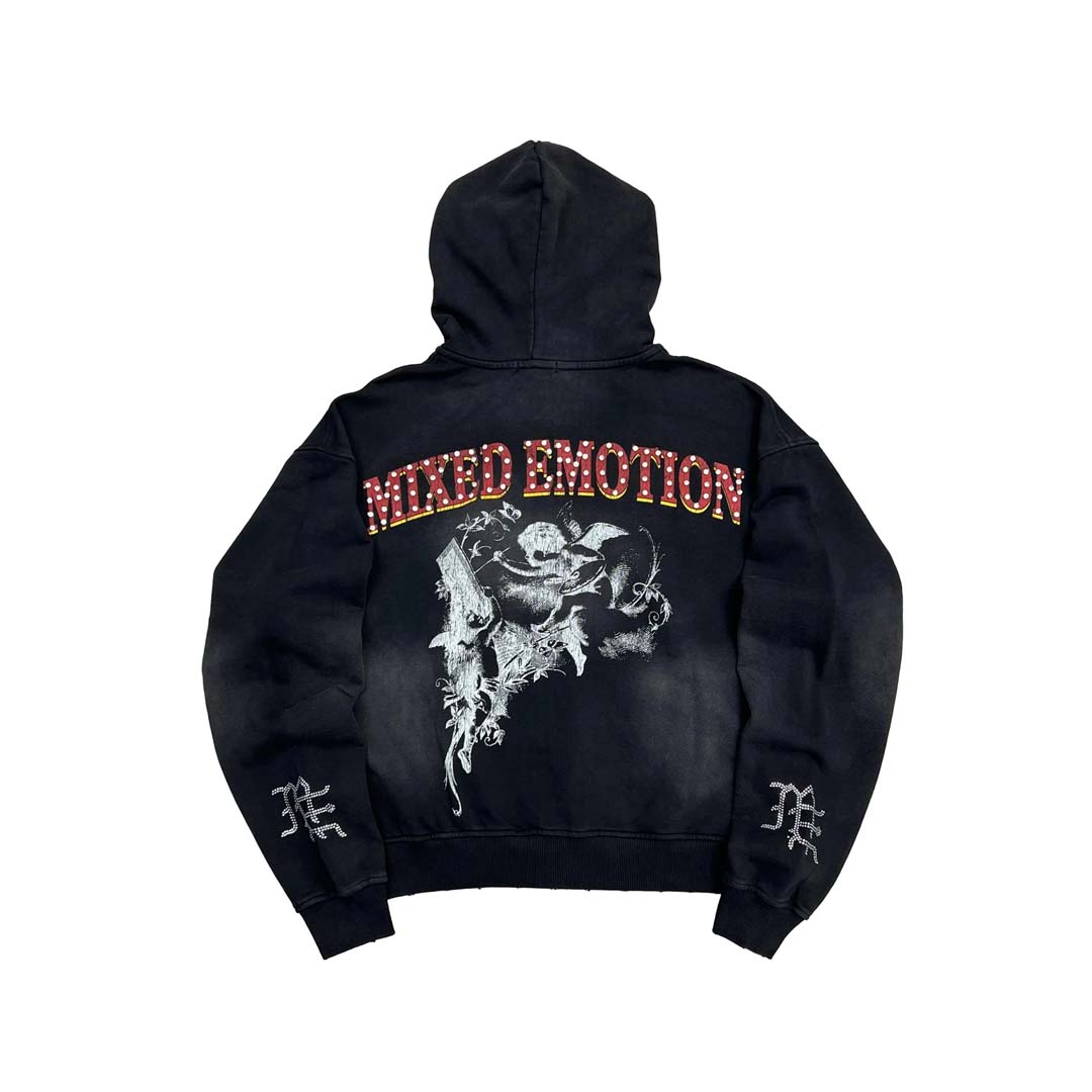 Mixed Emotions Broken Wings Hoodie by Mixed Emotions - NWAHYPE No.1 for streetwear Hoodies in USA