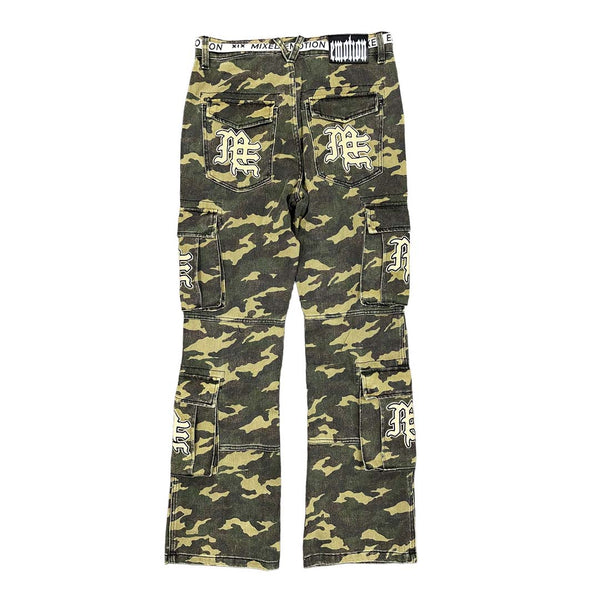 Mixed Emotions Camo ME Cargo Pants by Mixed Emotions - NWAHYPE No.1 for streetwear Pants in USA