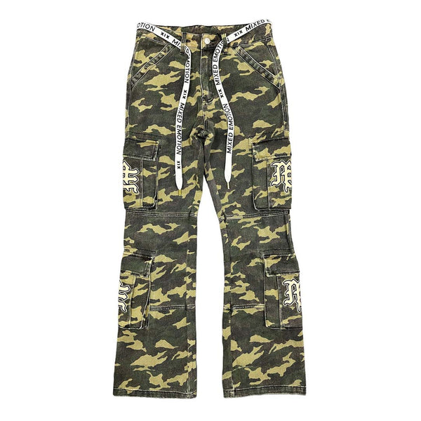 Mixed Emotions Camo ME Cargo Pants by Mixed Emotions - NWAHYPE No.1 for streetwear Pants in USA
