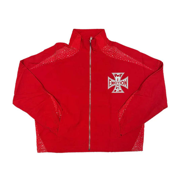Mixed Emotions Classic Nylon Jacket Red by Mixed Emotions - NWAHYPE No.1 for streetwear Hoodies in USA