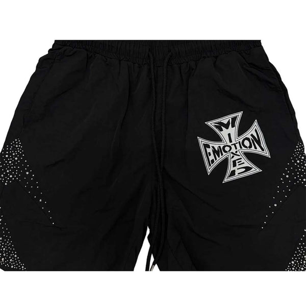Mixed Emotions Classic Nylon Shorts Black by Mixed Emotions - NWAHYPE No.1 for streetwear Shorts in USA