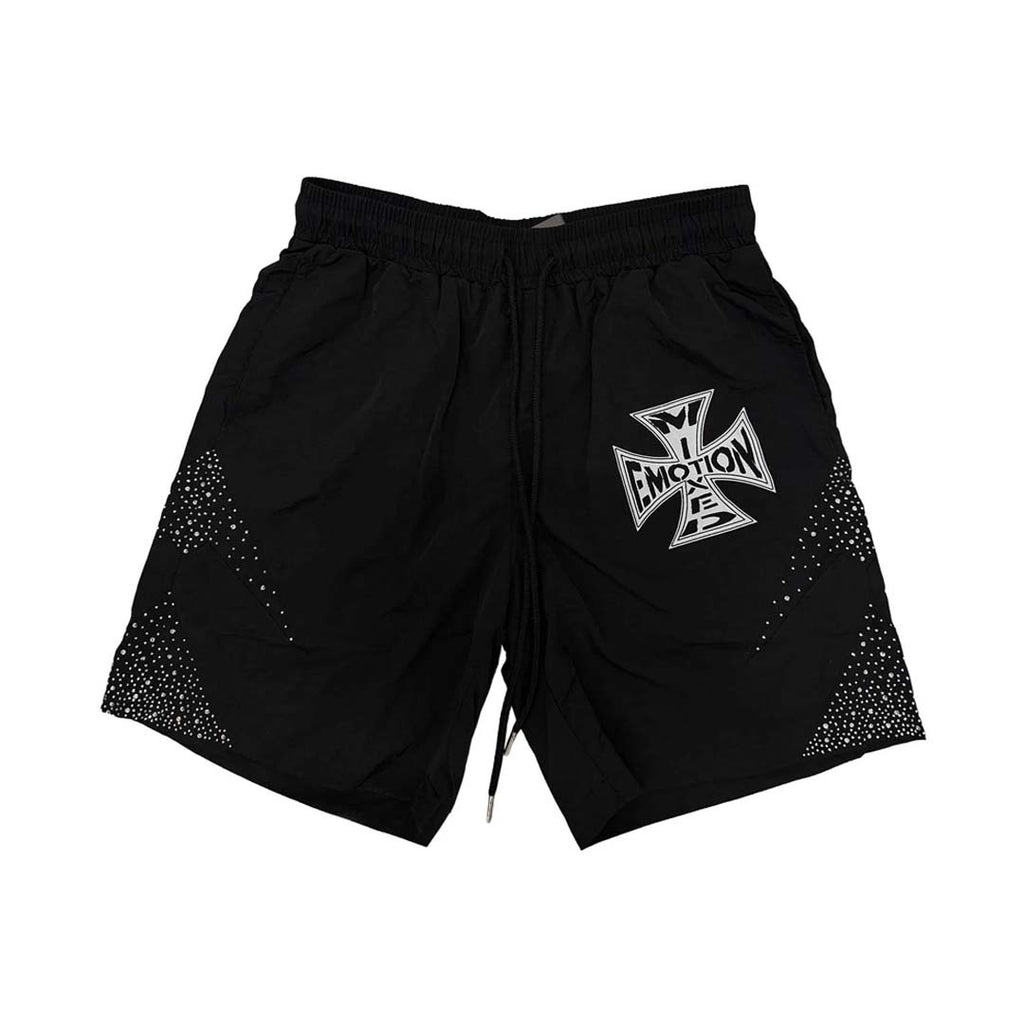 Mixed Emotions Classic Nylon Shorts Black by Mixed Emotions - NWAHYPE No.1 for streetwear Shorts in USA