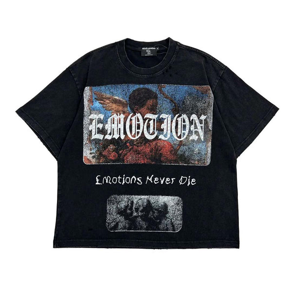 Mixed Emotions Divine Emotions Tee Black by Mixed Emotions - NWAHYPE No.1 for streetwear T-Shirts in USA