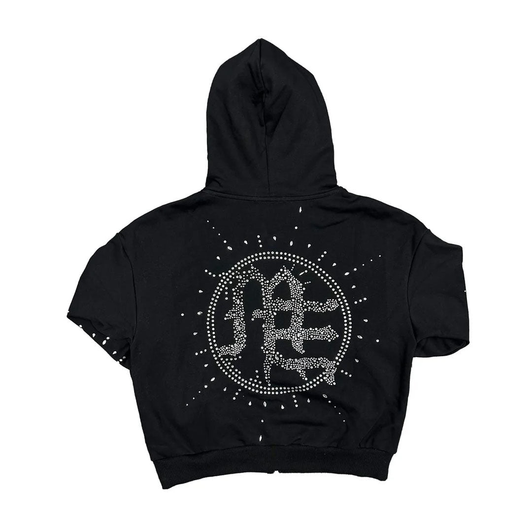Mixed Emotions Eclipse Black Zip Up Hoodie by Mixed Emotions - NWAHype 1 for streetwear Hoodies in USA