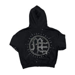 Mixed Emotions Eclipse Black Zip Up Hoodie by Mixed Emotions - NWAHype 1 for streetwear Hoodies in USA