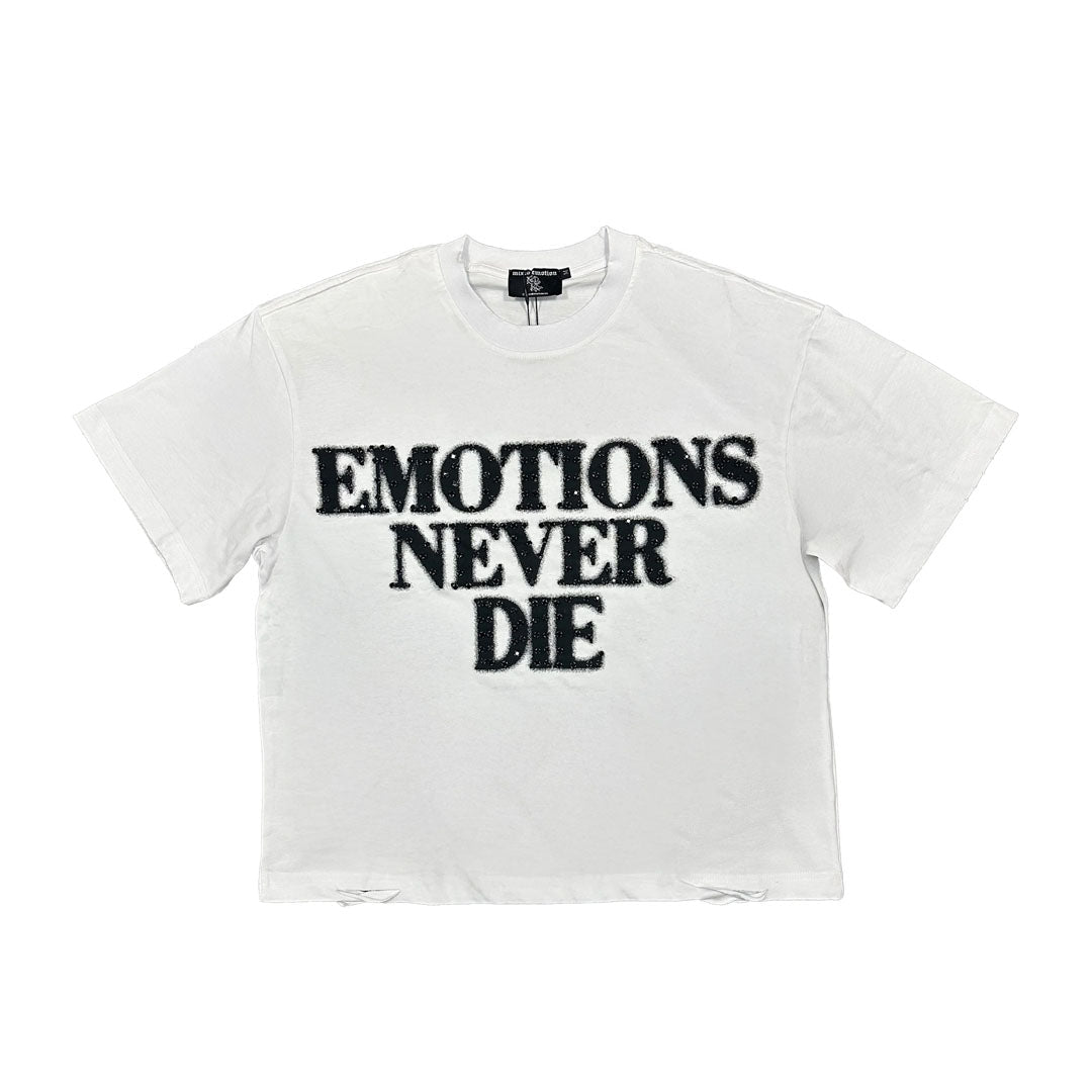 Mixed Emotions End Tee White Black by Mixed Emotions - NWAHype 1 for streetwear T-Shirts in USA