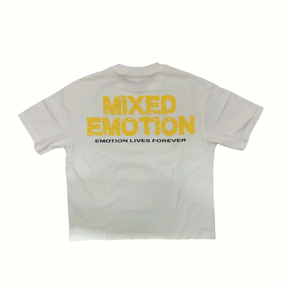 Mixed Emotions Forever White Tee by Mixed Emotions - NWAHYPE No.1 for streetwear T-Shirts in USA