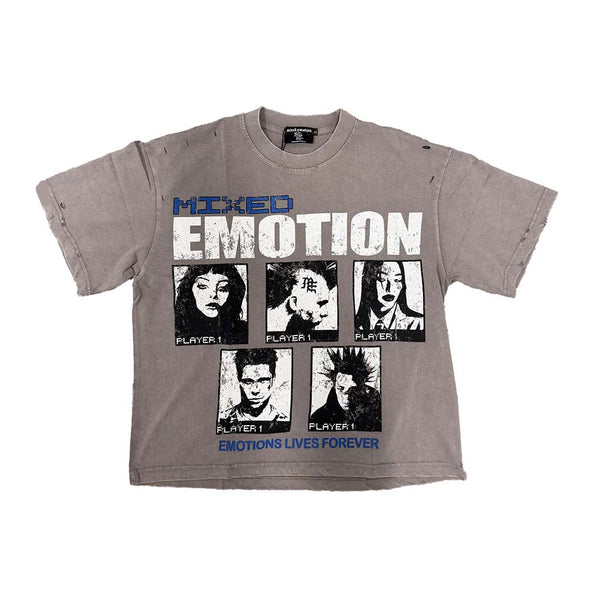 Mixed Emotions Gallery Grey Tee by Mixed Emotions - NWAHYPE No.1 for streetwear T-Shirts in USA