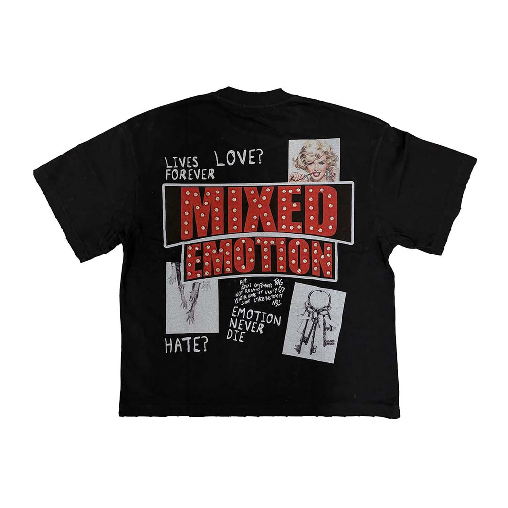 Mixed Emotions Lost Identity Black Tee by Mixed Emotions - NWAHYPE No.1 for streetwear T-Shirts in USA