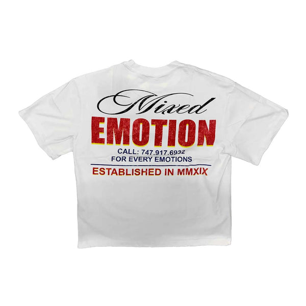 Mixed Emotions Lottery Tee White by Mixed Emotions - NWAHYPE No.1 for streetwear T-Shirts in USA