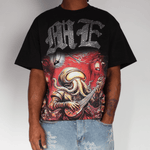 Mixed Emotions Octopus Rhinestone Black Tee by Mixed Emotions - NWAHype 1 for streetwear T-Shirts in USA