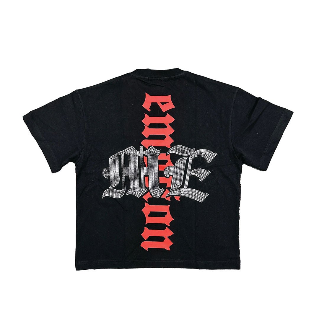 Mixed Emotions Octopus Rhinestone Black Tee by Mixed Emotions - NWAHype 1 for streetwear T-Shirts in USA