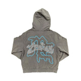 Mixed Emotions Rhinestone Hoodie Grey by Mixed Emotions - NWAHype 1 for streetwear Hoodies in USA