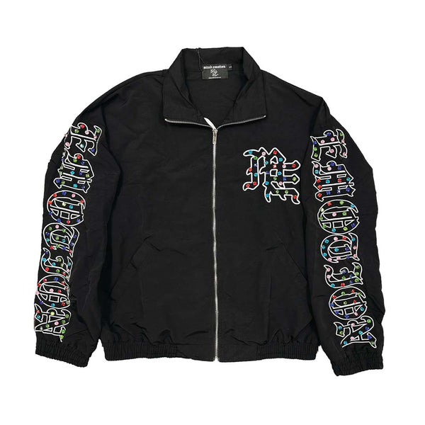 Mixed Emotions Rhinestone Nylon Jacket by Mixed Emotions - NWAHype No.1 for streetwear Hoodies in USA