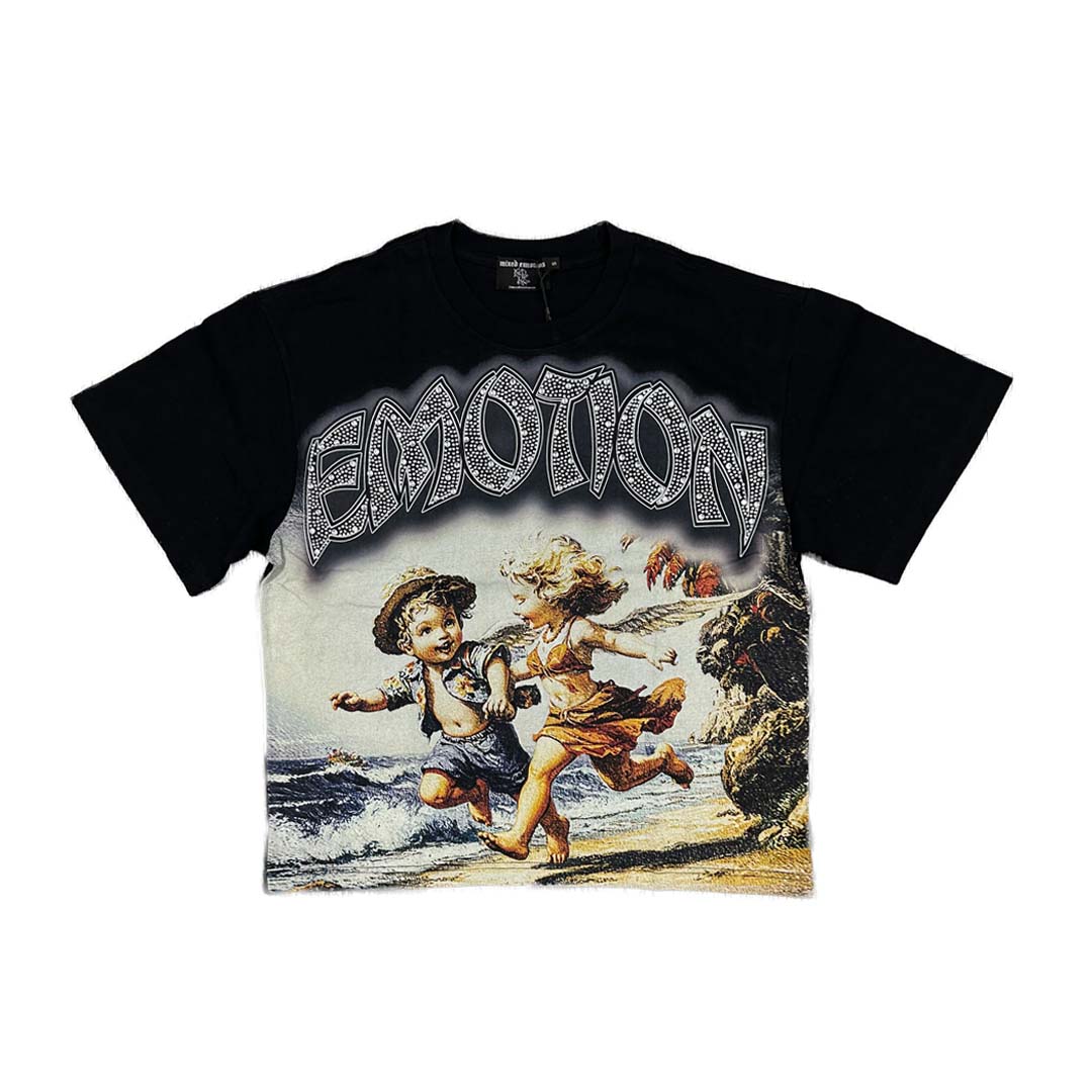 Mixed Emotions Seaside Tee Black by Mixed Emotions - NWAHype No.1 for streetwear T-Shirts in USA