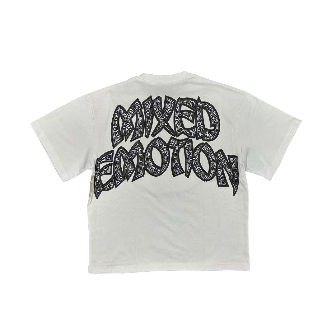 Mixed Emotions White Arch Angel Tee by Mixed Emotions - NWAHype No.1 for streetwear T-Shirts in USA