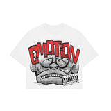Mixed Emotions White Monster Cropped Tee by Mixed Emotions - NWAHype 1 for streetwear T-Shirts in USA