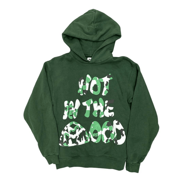 Mood Swings Green Camo Hoodie by Mood Swings - NWAHYPE No.1 for streetwear Hoodies in USA
