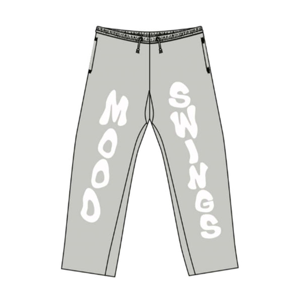 Mood Swings Grey Sweatpants by Mood Swings - NWAHYPE No.1 for streetwear Pants in USA