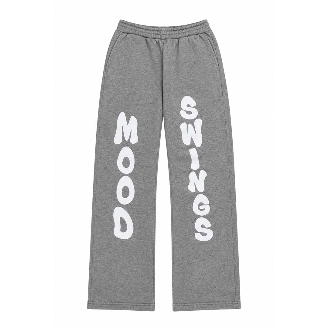 Mood Swings Grey Sweatpants by Mood Swings - NWAHYPE No.1 for streetwear Pants in USA