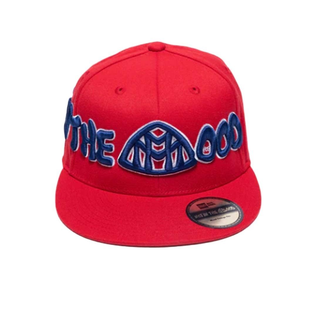 Mood Swings Not In The Mood NYC Fitted Hat Red Navy by Mood Swings - NWAHype No.1 for streetwear Hats in USA