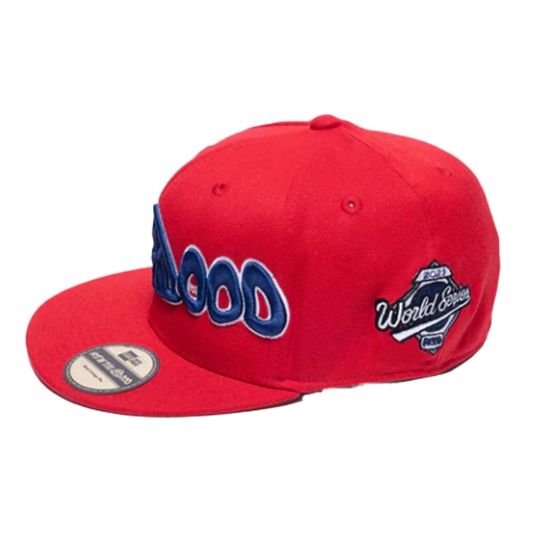 Mood Swings Not In The Mood NYC Fitted Hat Red Navy by Mood Swings - NWAHype No.1 for streetwear Hats in USA