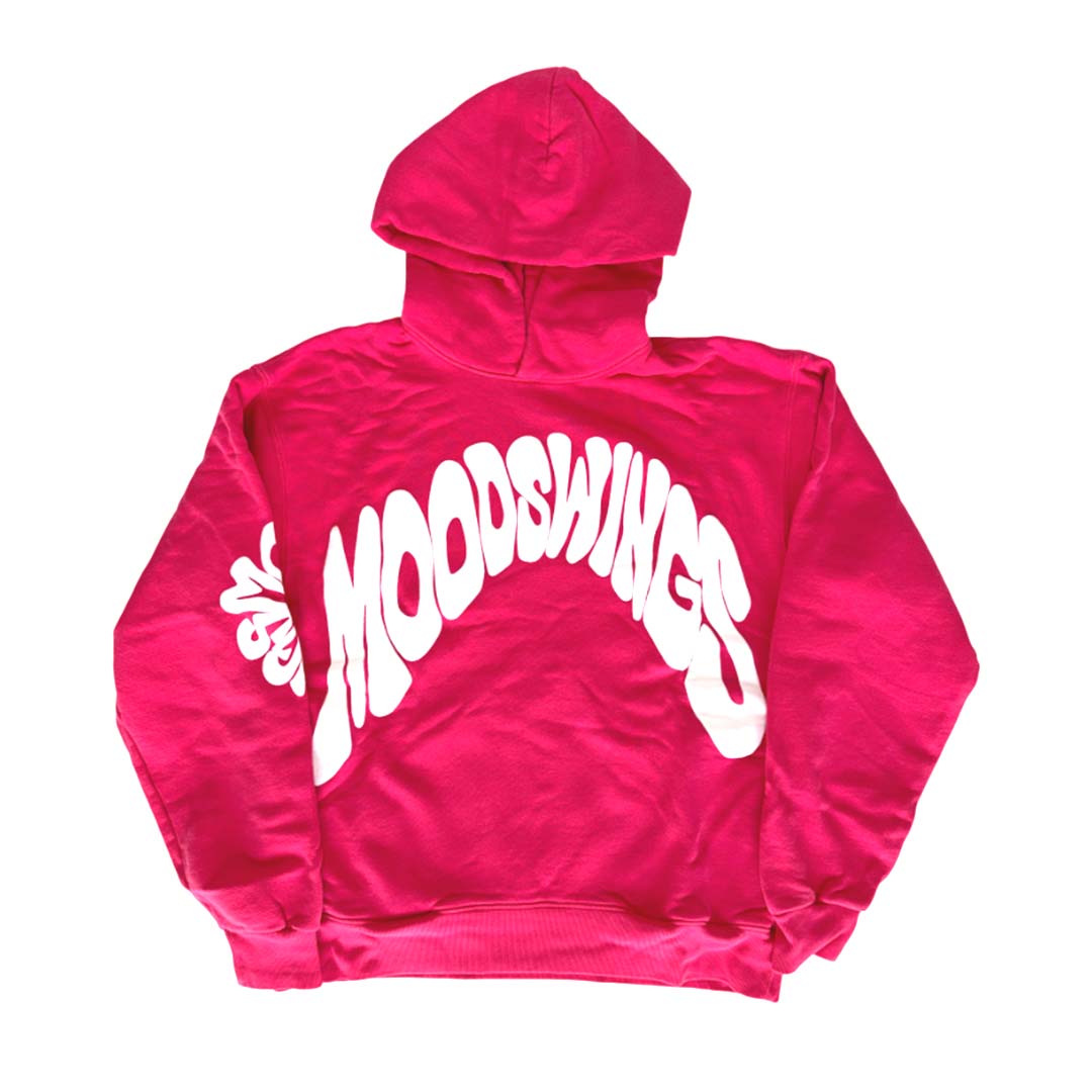 Mood Swings Swirl Pink Hoodie by Mood Swings - NWAHYPE No.1 for streetwear Hoodies in USA