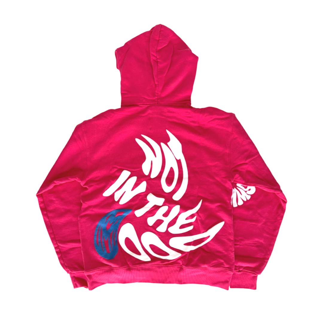 Mood Swings Swirl Pink Hoodie by Mood Swings - NWAHYPE No.1 for streetwear Hoodies in USA