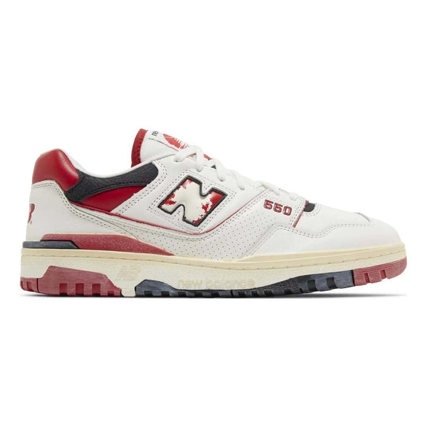 New Balance 550 Vintage Pack Team Red by New Balance - NWAHype 1 for streetwear Sneakers in USA