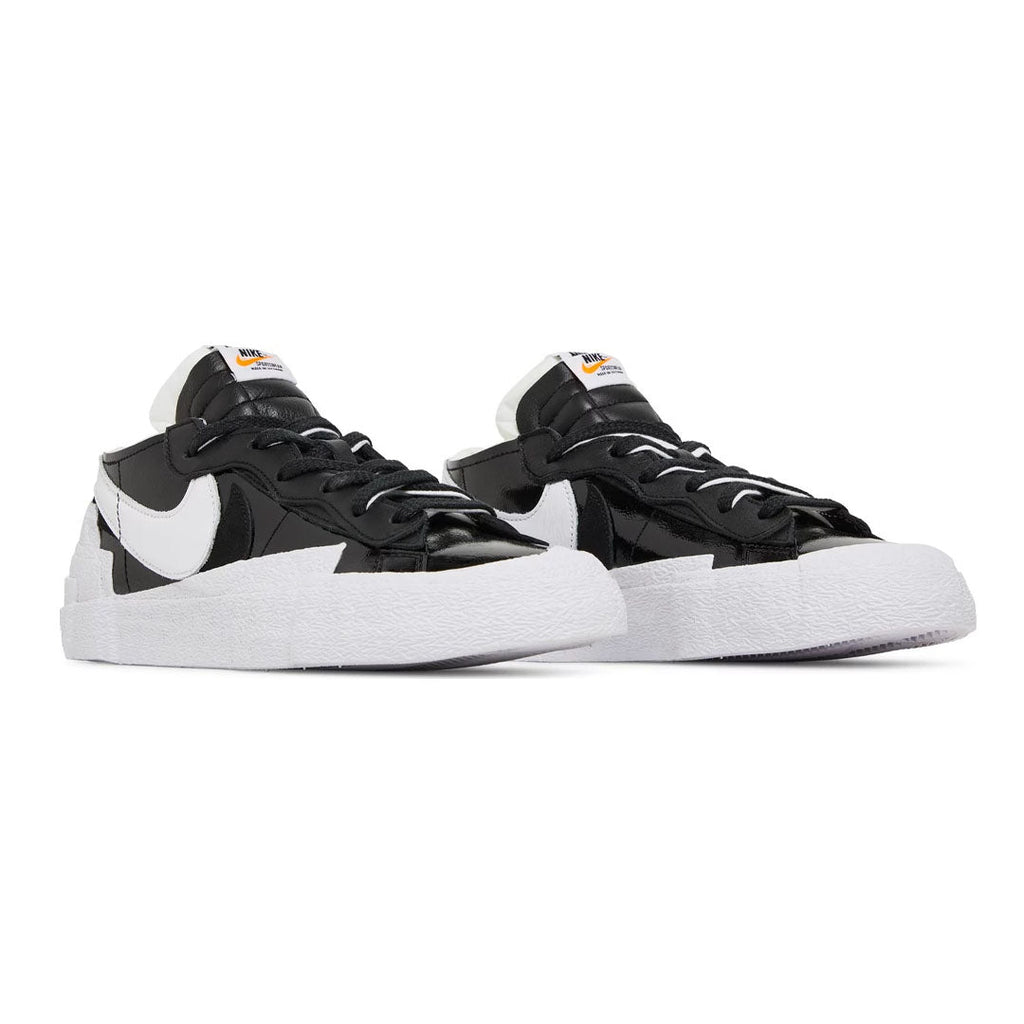 Nike Blazer Low Sacai Black Patent Leather by Nike - NWAHYPE No.1 for streetwear Sneakers in USA