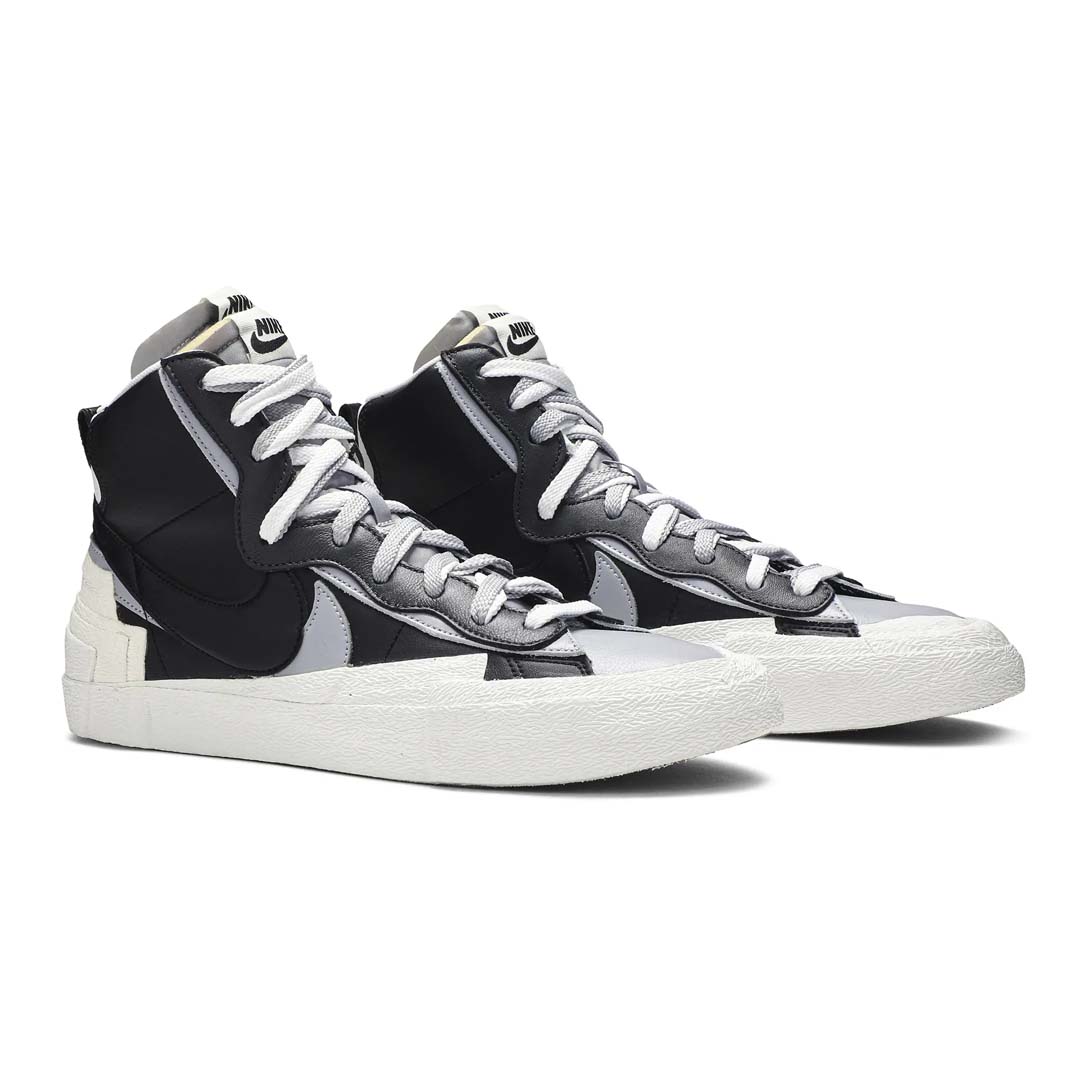 Nike Blazer Mid sacai Black Grey by NWAHype - NWAHype 1 for streetwear Sneakers in USA