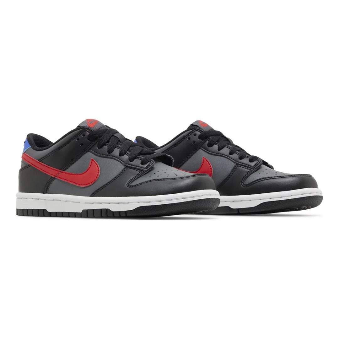 Nike Dunk Low Black Racer Blue University Red (GS) by Nike - NWAHype 1 for streetwear Sneakers in USA