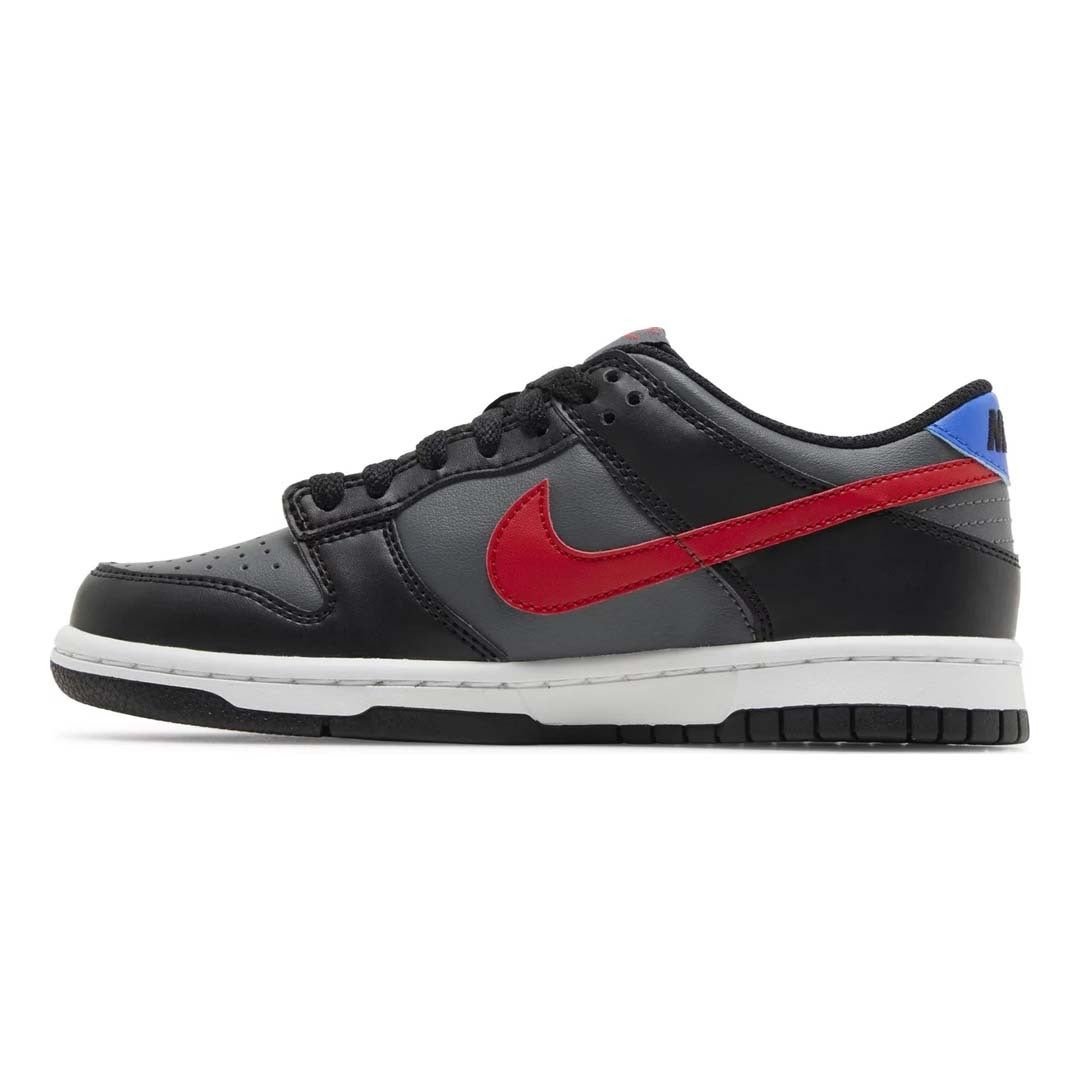 Nike Dunk Low Black Racer Blue University Red (GS) by Nike - NWAHype 1 for streetwear Sneakers in USA