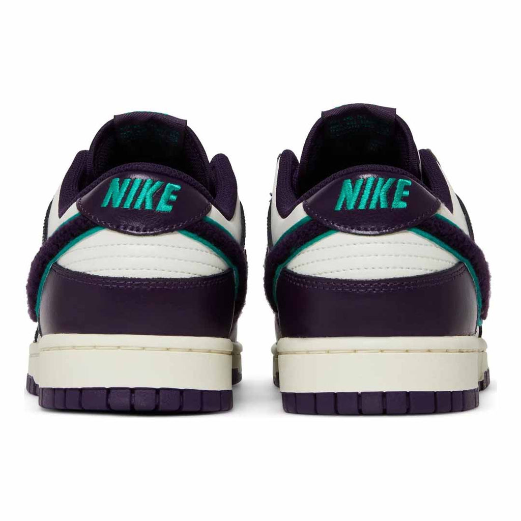 Nike Dunk Low Chenille Swoosh Sail Grand Purple by Nike - NWAHype 1 for streetwear Sneakers in USA