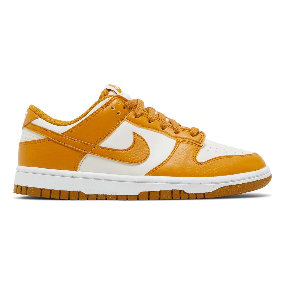 Nike Dunk Low Next Nature Phantom Gold Suede (Women's) by Nike - NWAHype 1 for streetwear Sneakers in USA