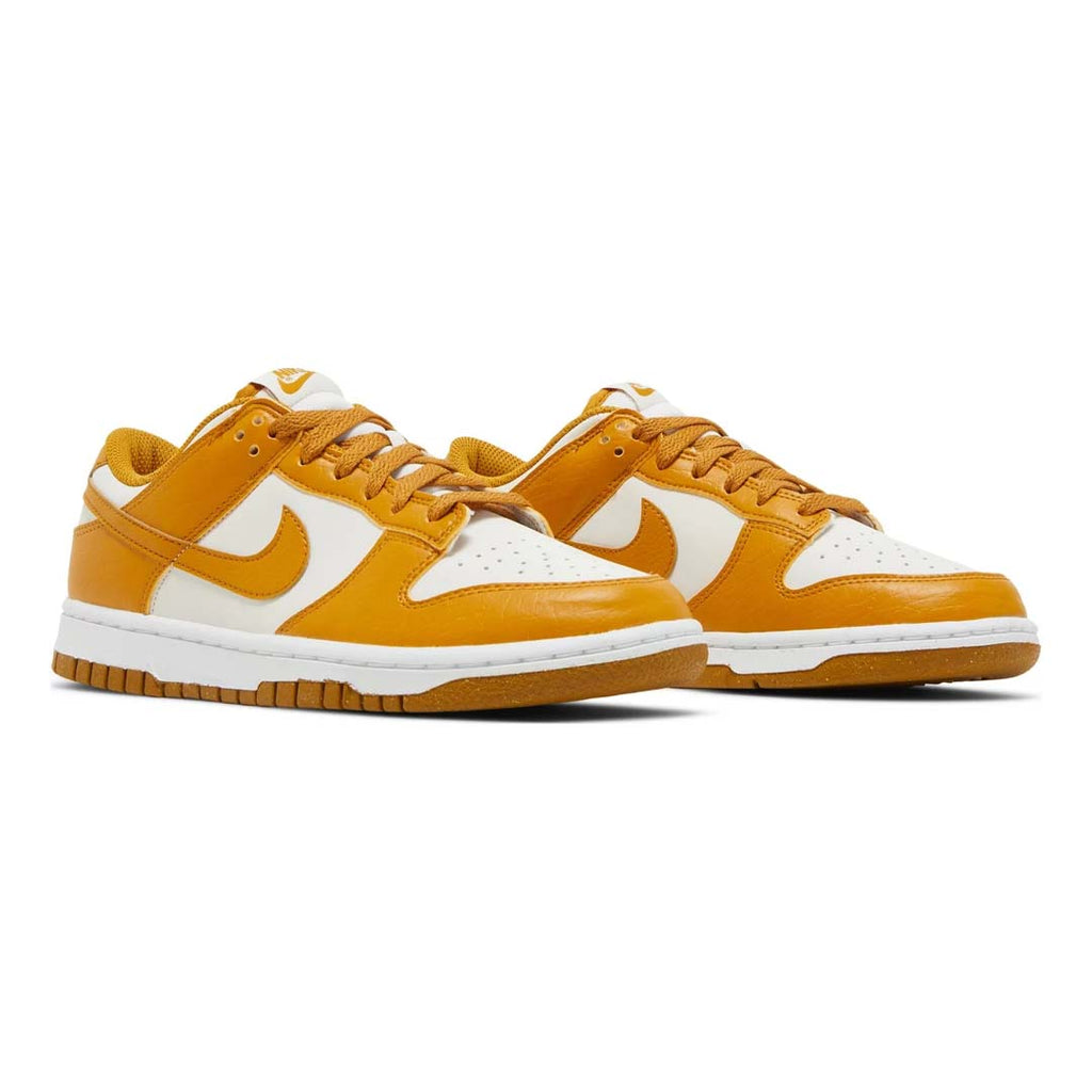 Nike Dunk Low Next Nature Phantom Gold Suede (Women's) by Nike - NWAHype 1 for streetwear Sneakers in USA