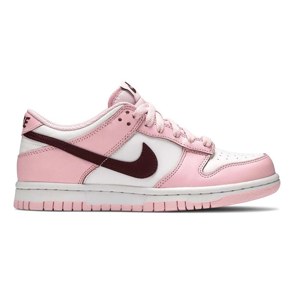 Nike Dunk Low Pink Foam Red White (GS) by Nike - NWAHype 1 for streetwear Sneakers in USA