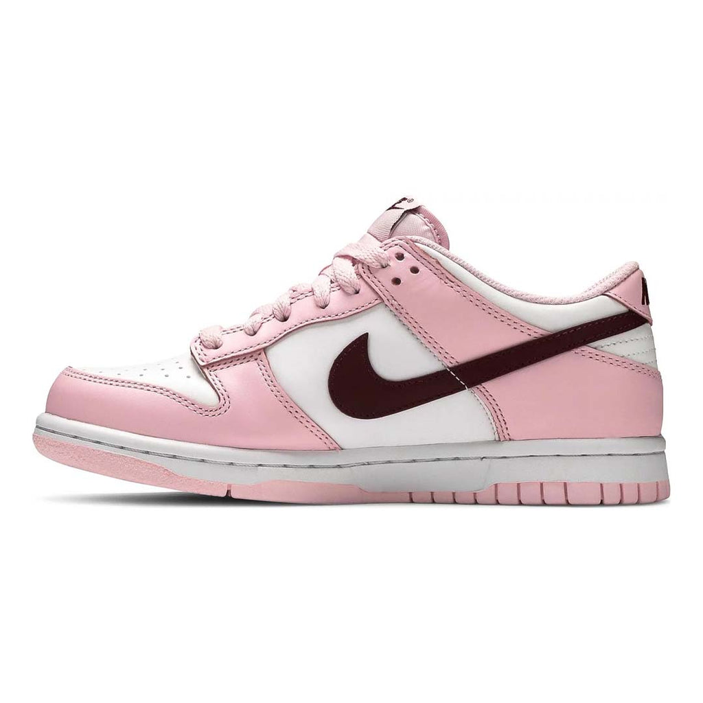Nike Dunk Low Pink Foam Red White (GS) by Nike - NWAHype 1 for streetwear Sneakers in USA