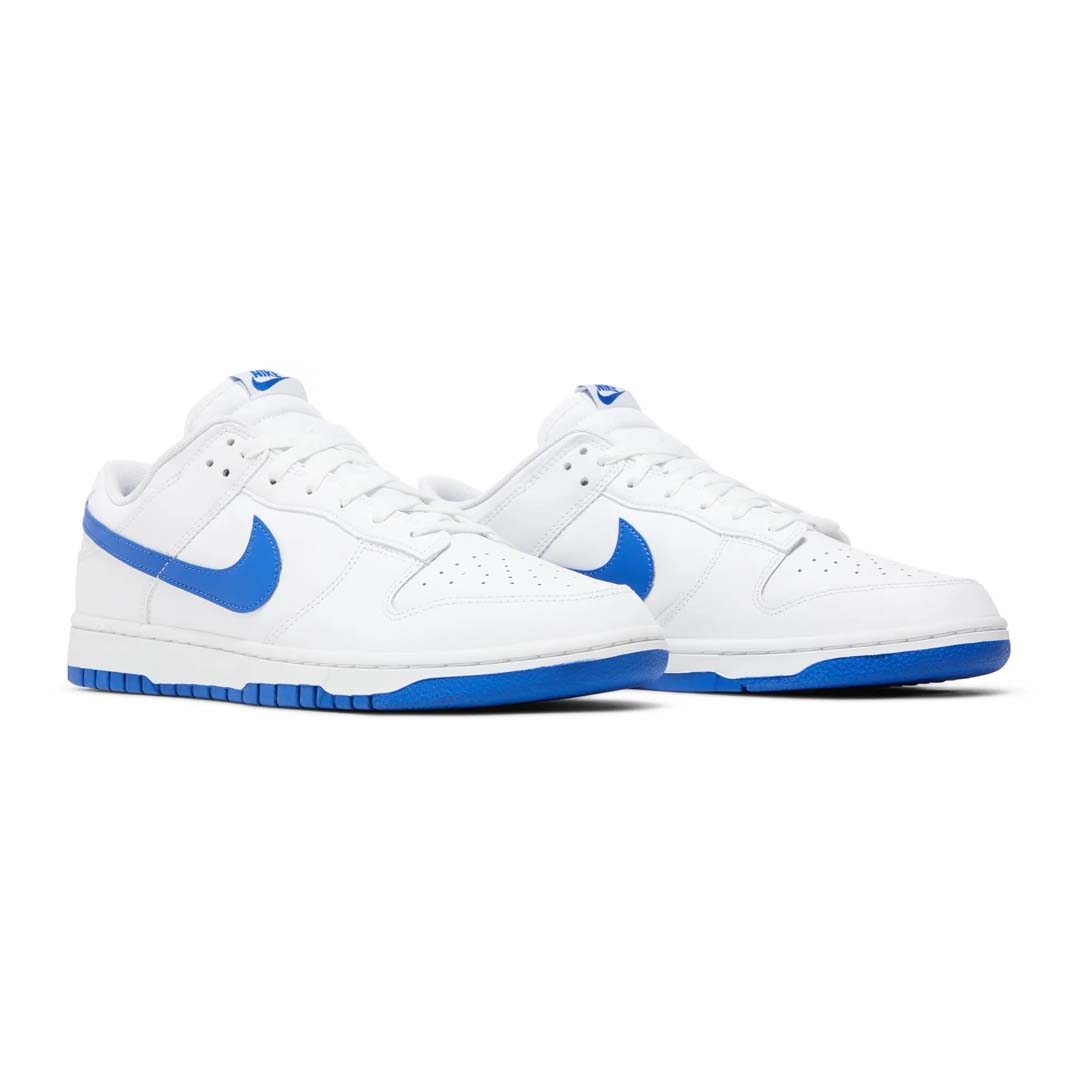 Nike Dunk Low White Hyper Royal (2025) by Nike - NWAHype 1 for streetwear Sneakers in USA