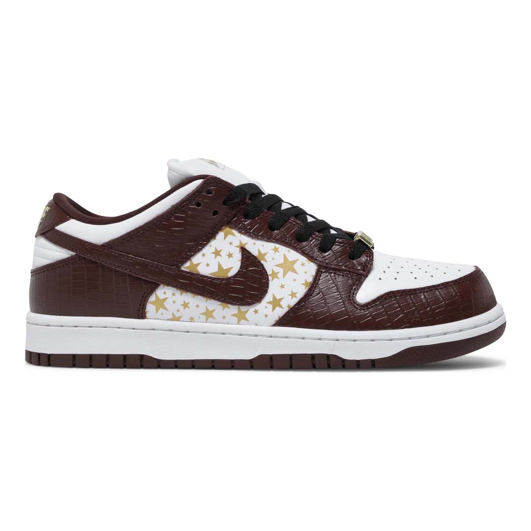 Nike SB Dunk Low Supreme Stars Barkroot Brown (2021) by Nike - NWAHype 1 for streetwear Sneakers in USA