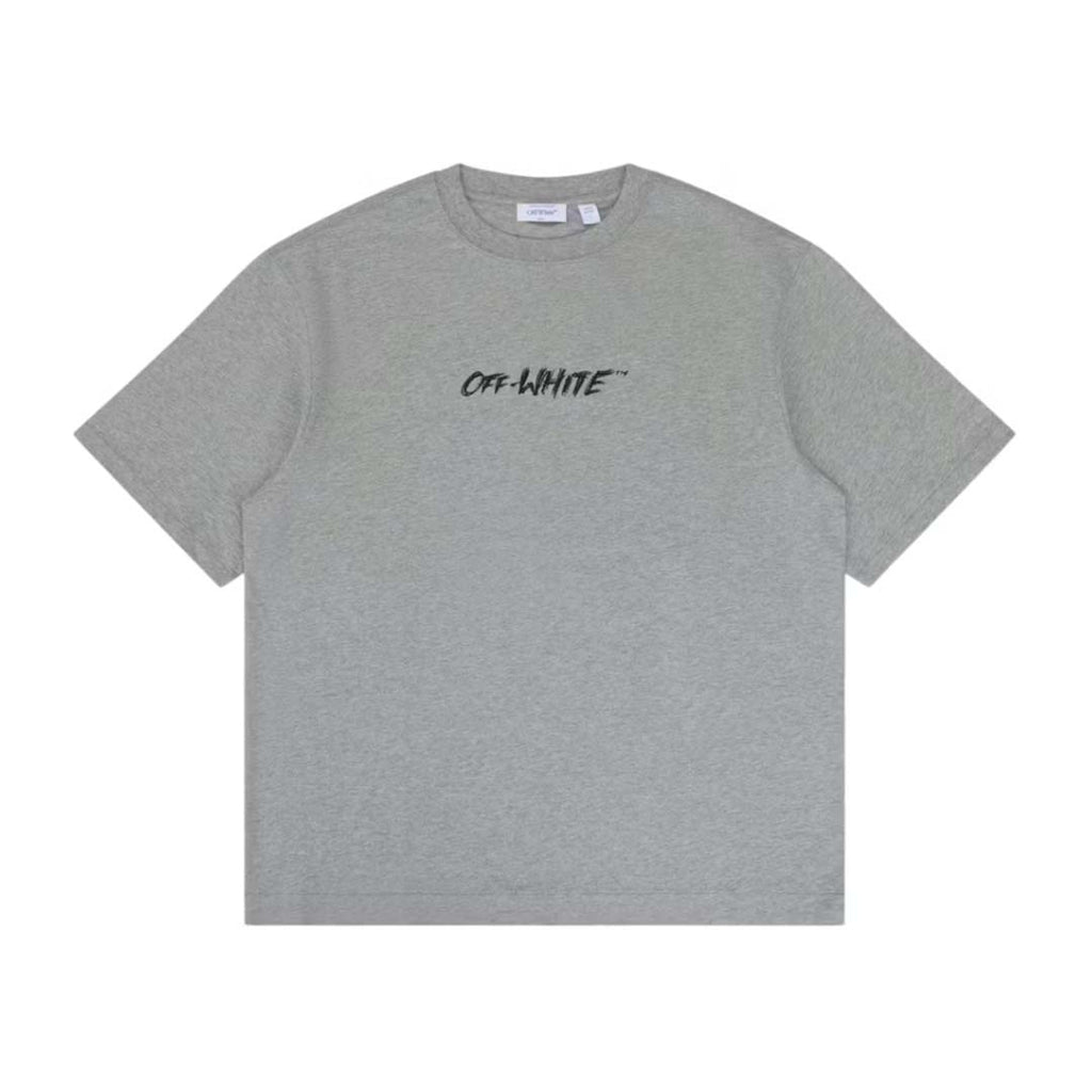 Off White Chalk Arrow Grey Tee by Off White - NWAHYPE No.1 for streetwear T-Shirts in USA