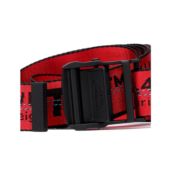OFF - WHITE Classic Industrial Belt Red Black by Off White - NWAHype 1 for streetwear Accessories in USA