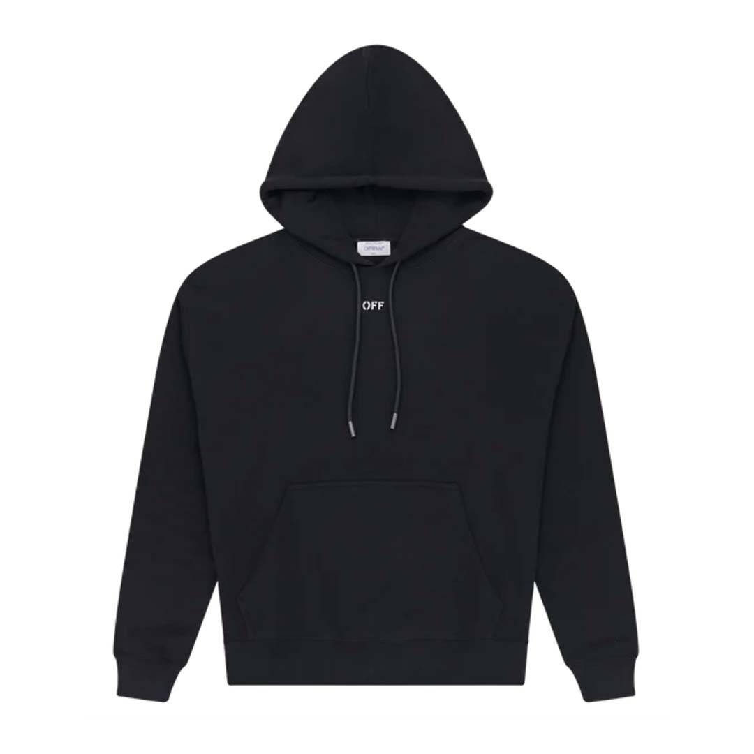 Off White Dripping Arrow Hoodie Black Yellow Grey by Off White - NWAHYPE No.1 for streetwear Hoodies in USA