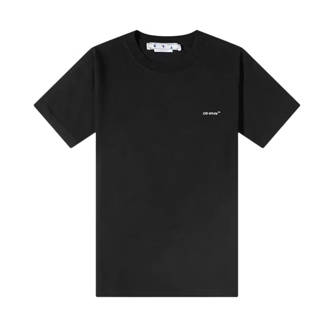 OFF - WHITE For All Slim Tee Black/White by Off White - NWAHype 1 for streetwear T-Shirts in USA