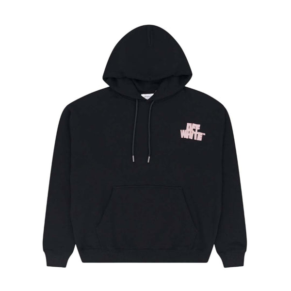 Off White Hand Arrow Hoodie Black Pink by Off White - NWAHYPE No.1 for streetwear Hoodies in USA